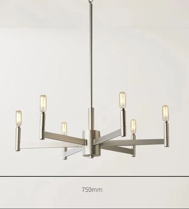 Suspension Industrielle Métal Bronze