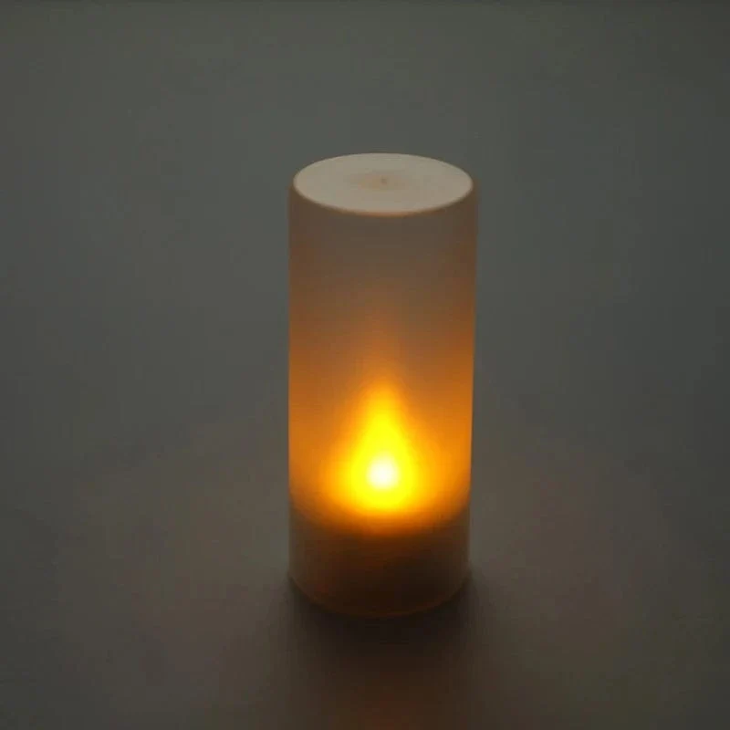 LED Rechargeable Flameless Tea Light Candle USB Charge Candle With USB Flameless Chargeable LED Battery Candles