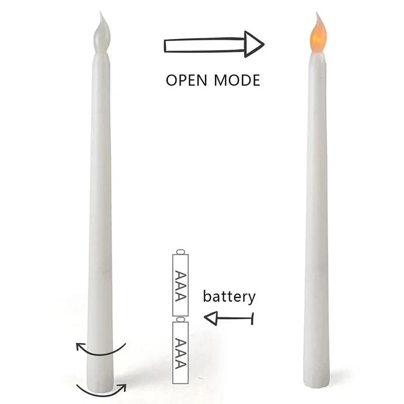 LED Rechargeable Flameless Tea Light Candle USB Charge Candle With USB Flameless Chargeable LED Battery Candles