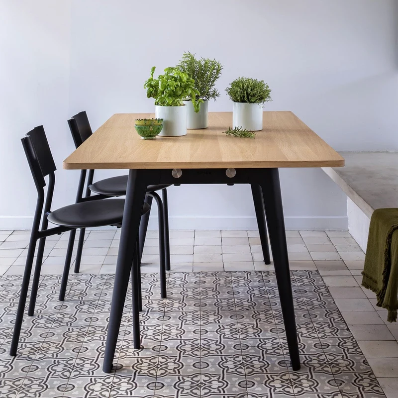 Tiptoe New Modern Rectangular Wood Dining Table