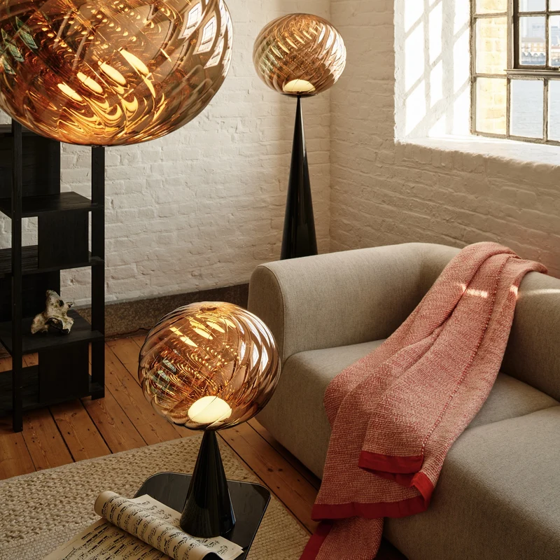 Tom Dixon Whirl Fat Cone Table Light