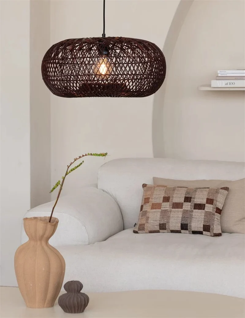 Lustre Tressé Noir