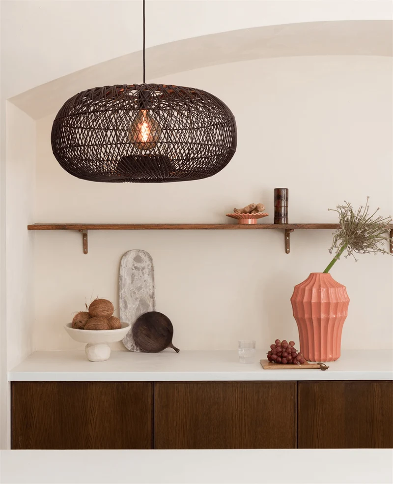 Lustre Tressé Noir