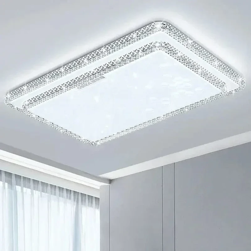 Plafonnier Rond Scintillant pour Chambre