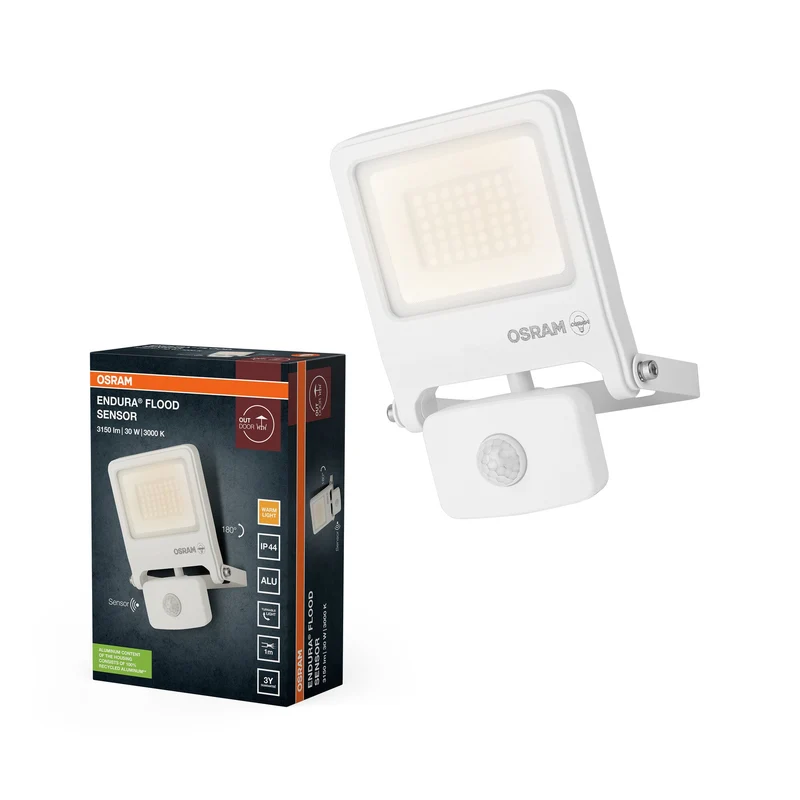 OSRAM ENDURA® projecteur LED avec capteur 30W / 3000K blanc chaud