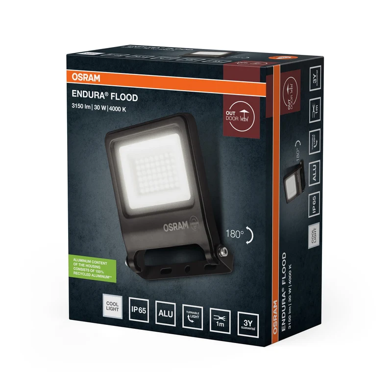 OSRAM ENDURA® FLOOD Blanc Froid 30 W 4000 K DG