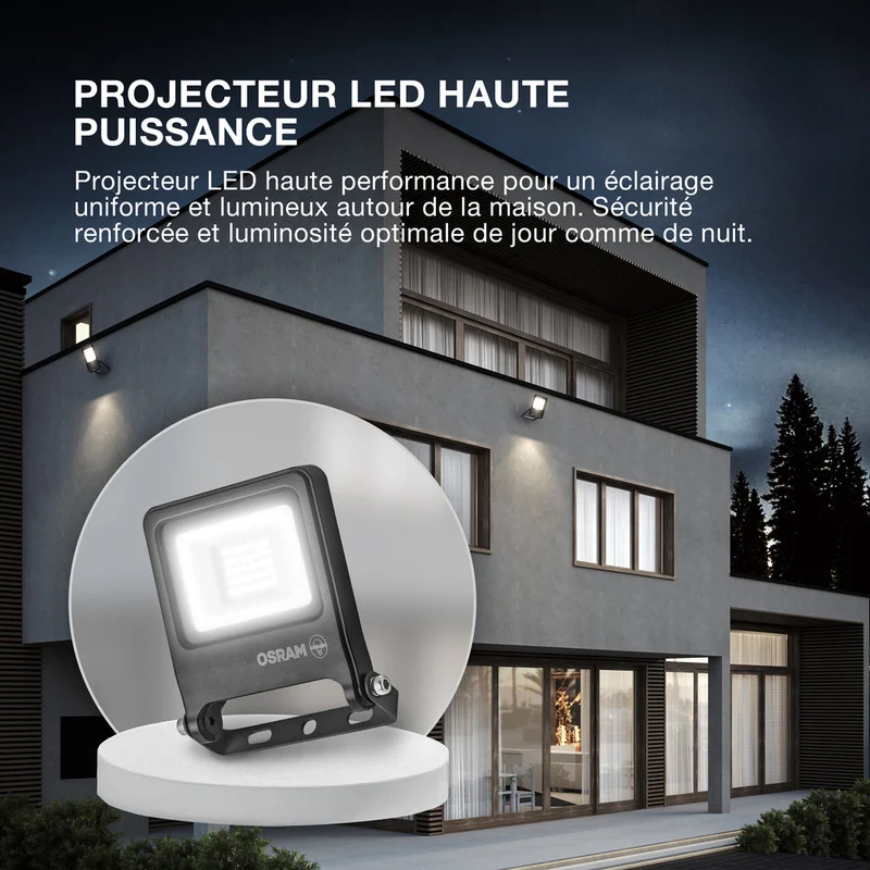 OSRAM ENDURA® projecteur LED blanc froid 100W / 4000K