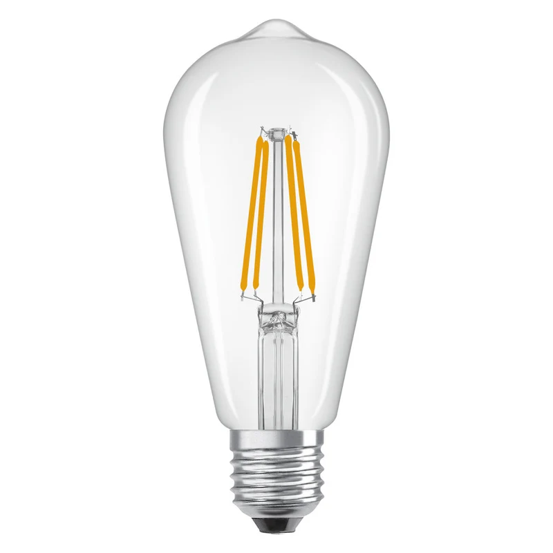 OSRAM LED Star Classic Lampe, forme Edison, 6.5W, 806lm, clair, blanc froid, E27
