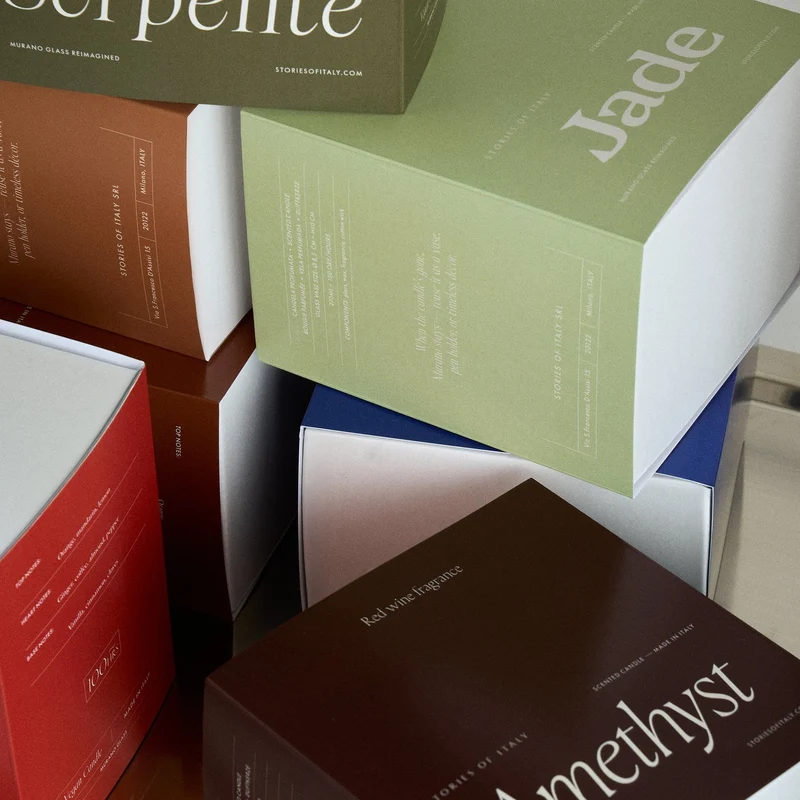 Stories of Italy Serpente Candle