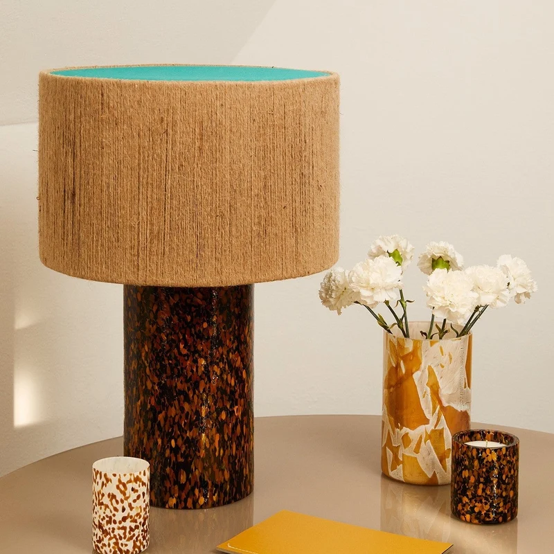 Stories of Italy Ivory & Amber Tumblers