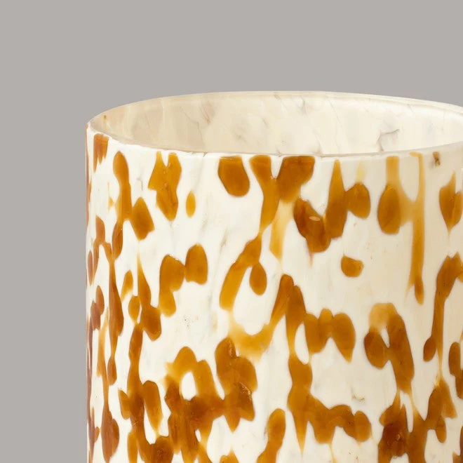 Stories of Italy Ivory & Amber Tumblers