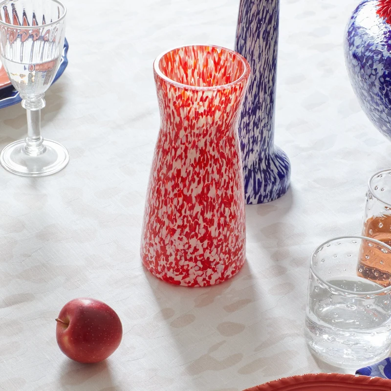 Stories of Italy Red & Ivory Carafe