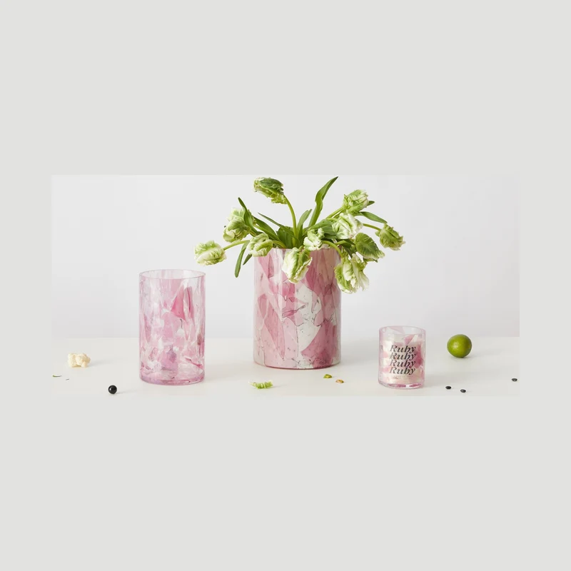 Stories of Italy Pink Large Vase