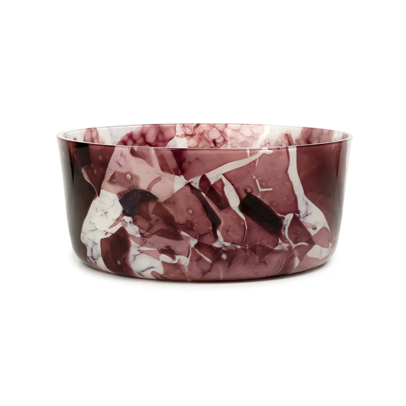 Stories of Italy Purple Large Bowl