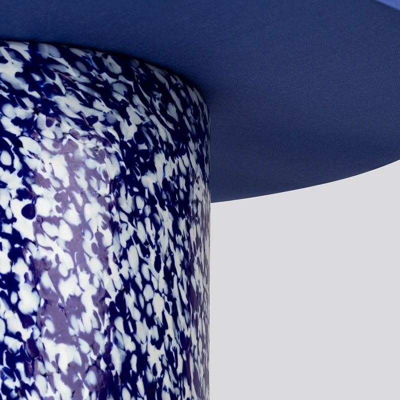 Stories of Italy Blue & Ivory Pillar Lamp