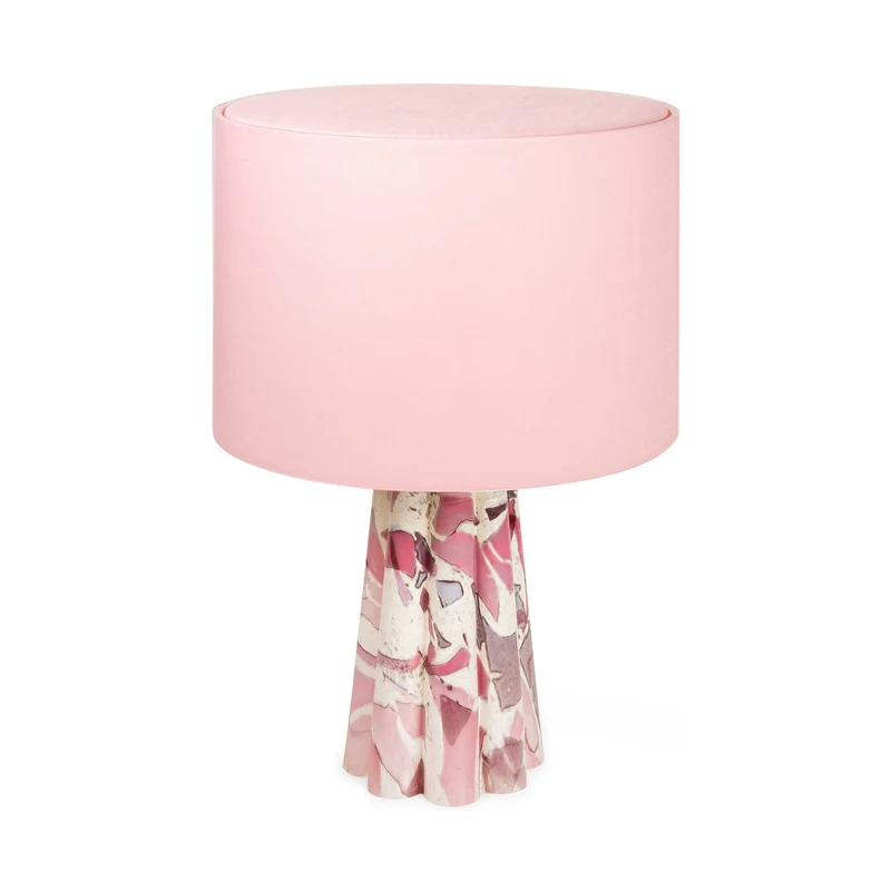 Stories of Italy Pink Bucket Lamp