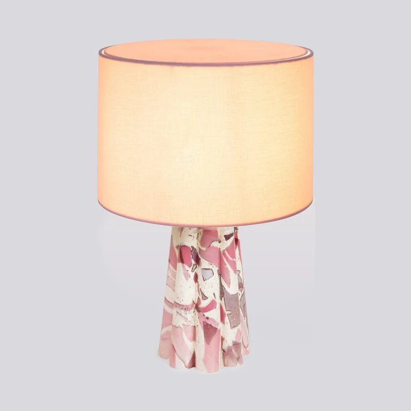 Stories of Italy Pink Bucket Lamp