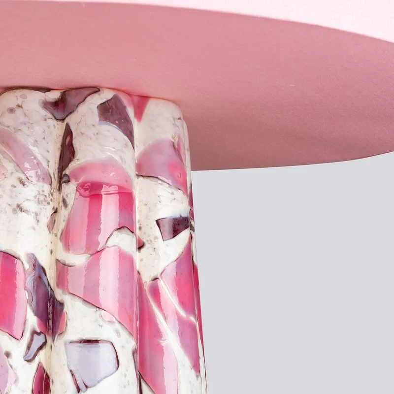 Stories of Italy Pink Bucket Lamp