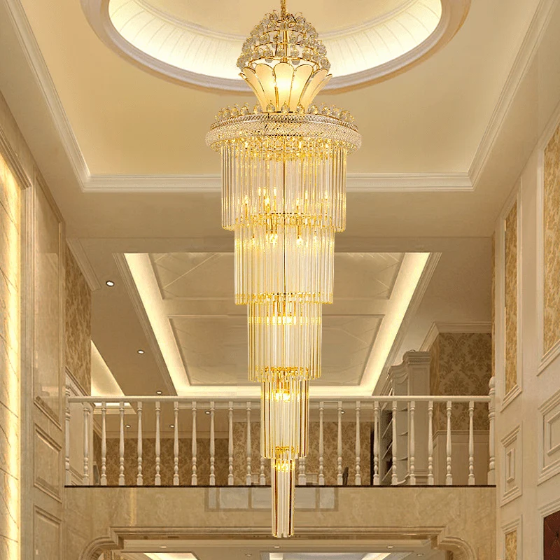 Lustre Luxe Plafond Tres Haut