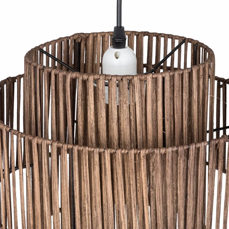 Lampe Suspendue Rotin