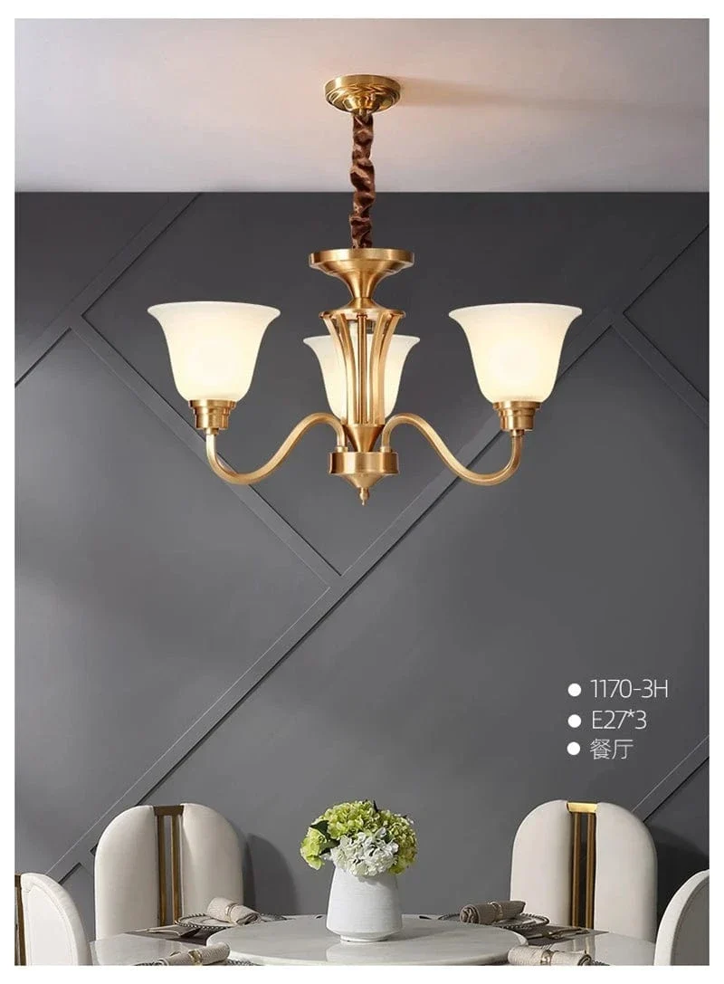 Lustre Style Romain
