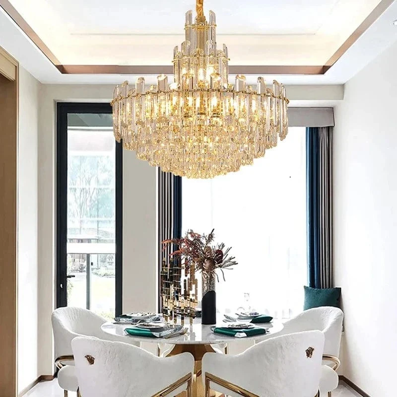 Lustre Villa Italien en Verre