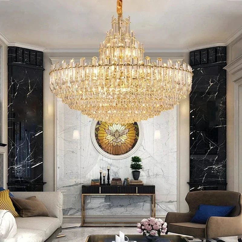 Lustre Villa Italien en Verre