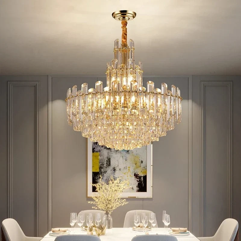 Lustre Villa Italien en Verre
