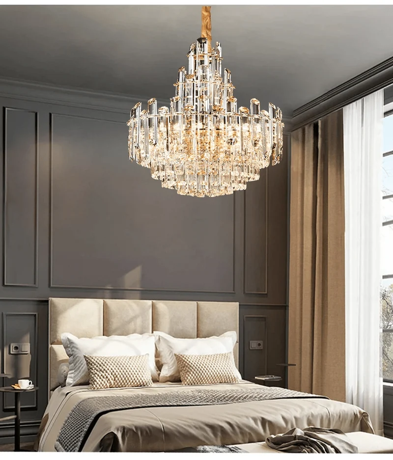 Lustre Villa Italien en Verre