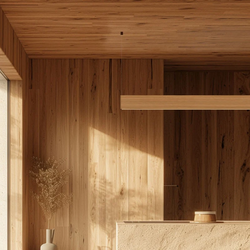 Tunto L 120 - 2280 mm - Walnut Pendant
