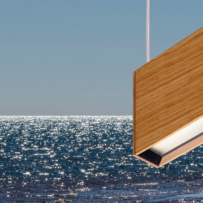Tunto L 120 - 1720 mm - Walnut Pendant