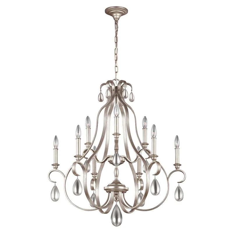 Lustre Traditionnel Argent