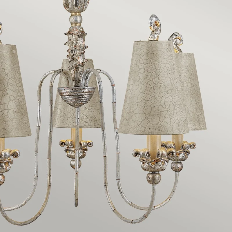 Lustre Chandelier Beige Creme