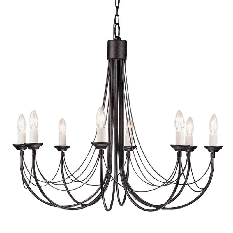 Lustre Carisbrooke 8 lumières