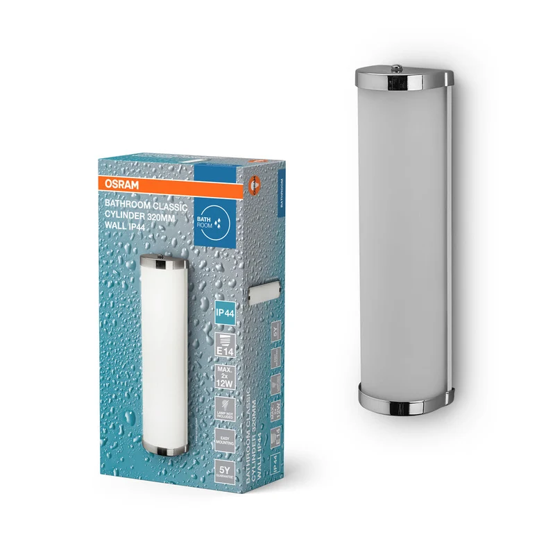 OSRAM CLASSIC CYLINDER Applique murale de salle de bain 320mm, E14