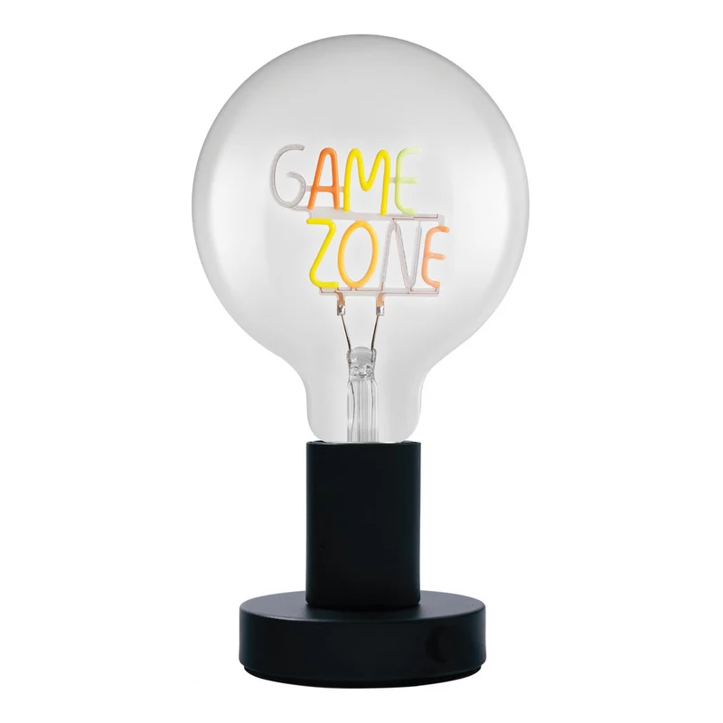OSRAM 1906 LAMPE DE TABLE LETTER Tischleuchte Game Zone 1.2W E27
