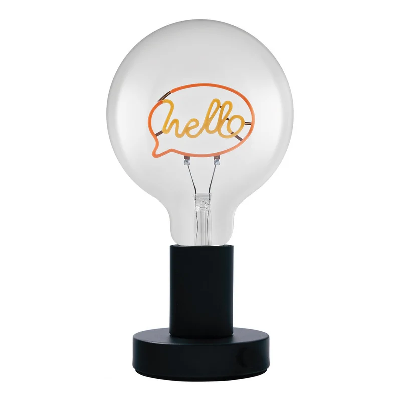 OSRAM 1906 LAMPE DE TABLE LETTER Hello 1.2W E27