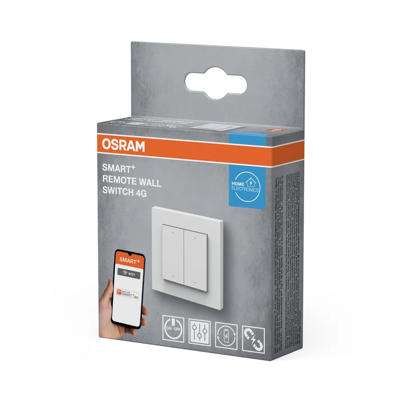 OSRAM Wifi SMART+ interrupteur mural magnétique intelligent avec 4 boutons