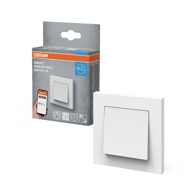 OSRAM Wifi SMART+ interrupteur mural magnétique intelligent avec 1 bouton