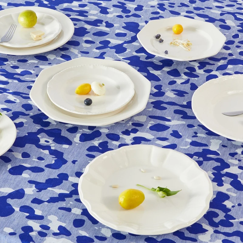 Stories of Italy White L&G Dessert Plates