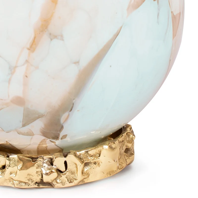 Stories of Italy Aquamarine Crown Lamp