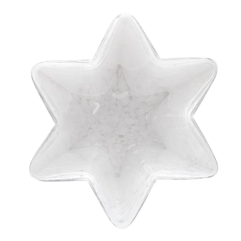 Stories of Italy Opaline Star Bucket Vase