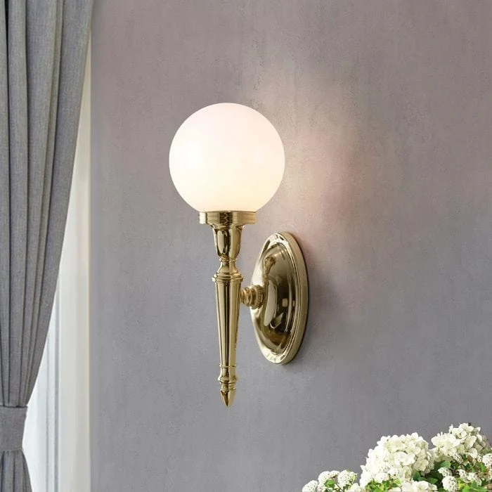 Applique Murale Couloir Laiton Shabby Chic