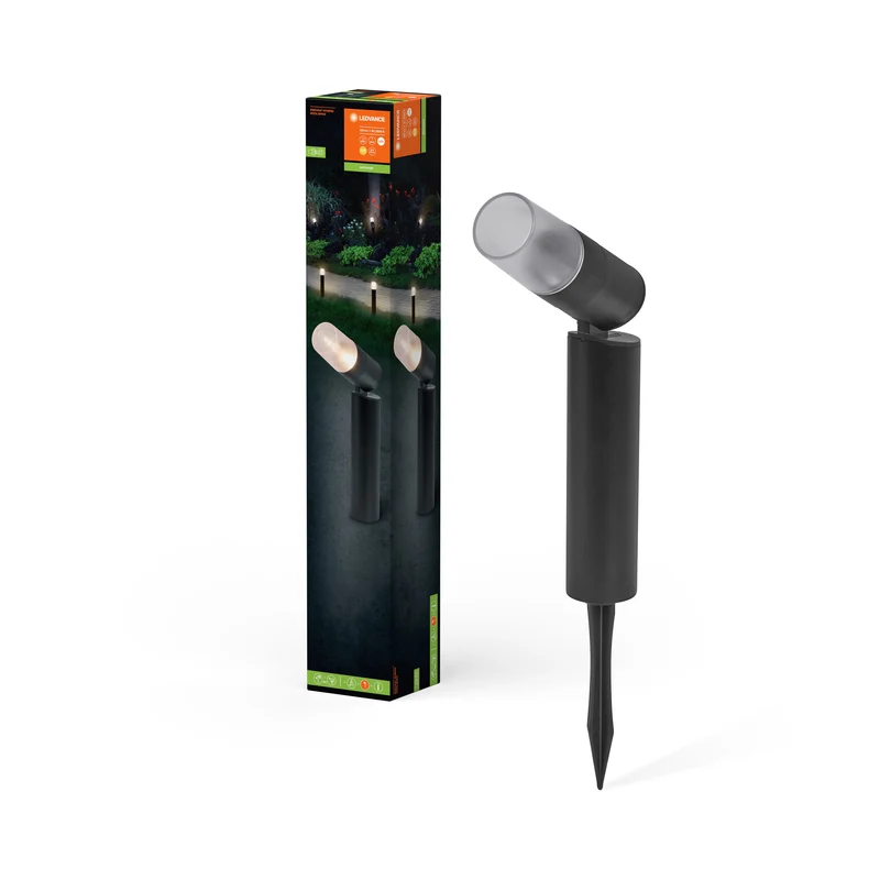 LEDVANCE ENDURA HYBRID SOLAR ROTA spot de jardin, 1W, 40lm