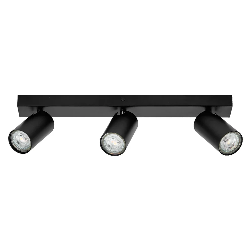 LEDVANCE LED SPOT OCTAGON Plafonnier 3 x 3,4W, GU10, 690lm, noir