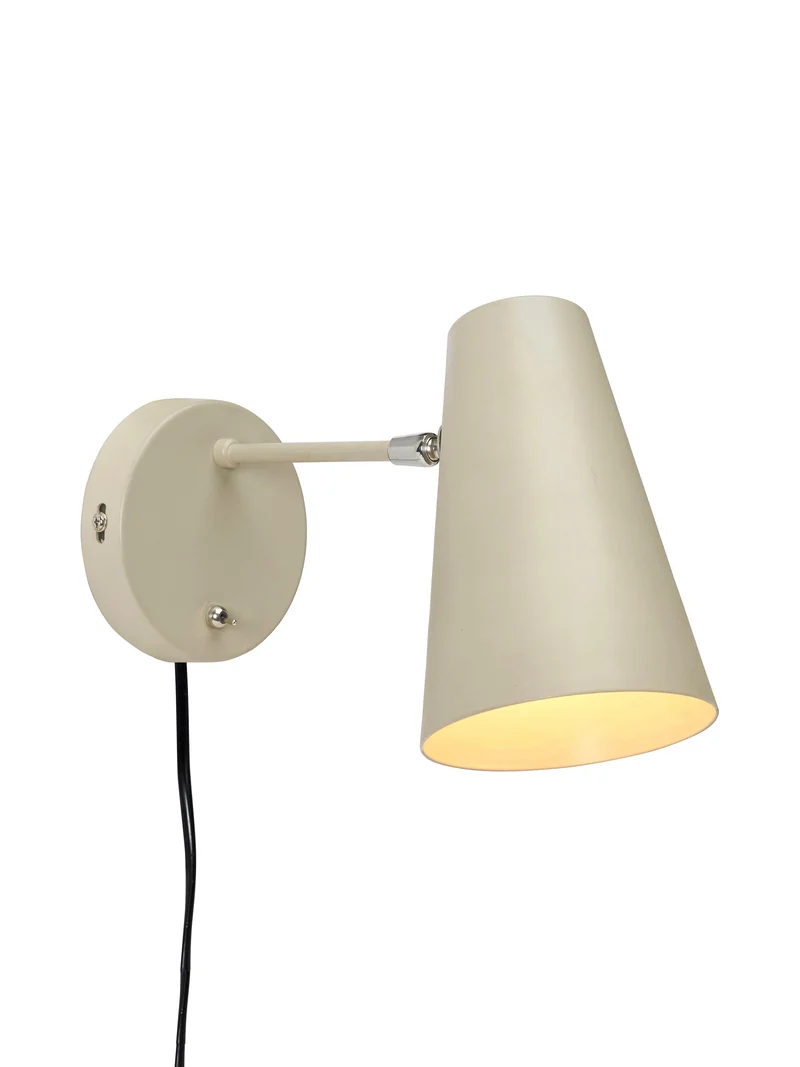 Applique murale en métal beige de Chambre