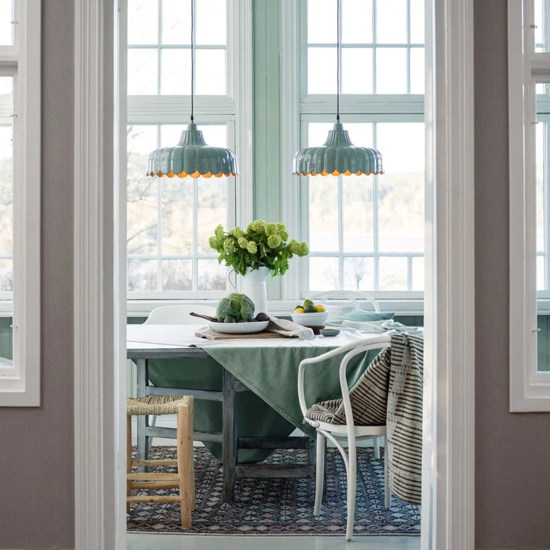 Suspension Scandinave Vert