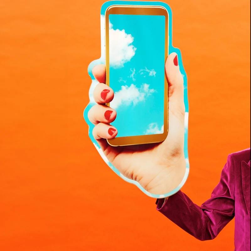Seletti Selfie Shaped Mirror