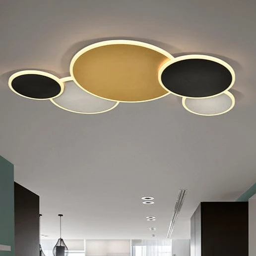 Plafonnier Salon Ronds LED