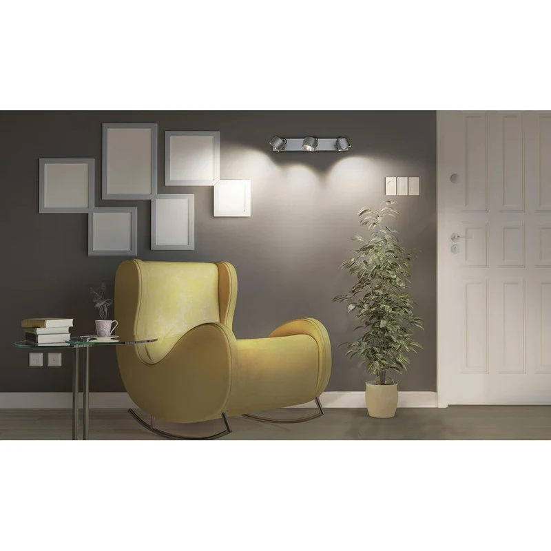 OSRAM DECOR SPOT JUPITER Plafonnier, 16,5W, 550lm, argenté